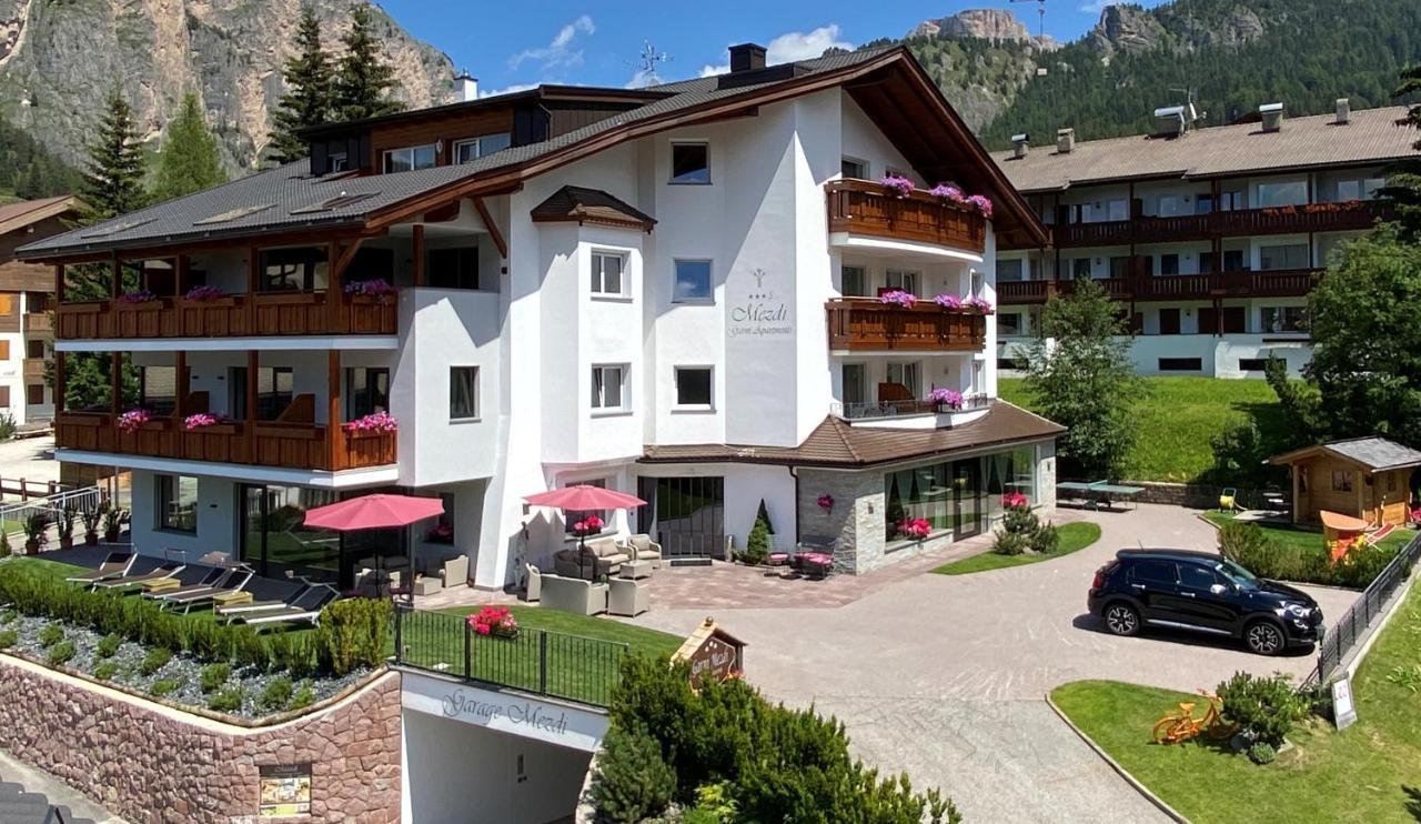 Garni Hotel Mezdi Selva di Val Gardena Exterior foto